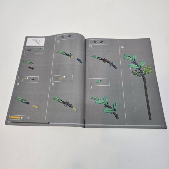 Lego Botanicals Pretty Pink Flower Bouquet 10342 Building Instructions ONLY - Picture 2 of 9